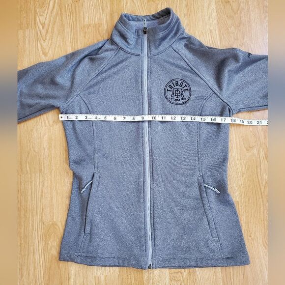 The North Face Canyon Flats Stretch Fleece Jacket sz Med With Custom Patch - Picture 12 of 16